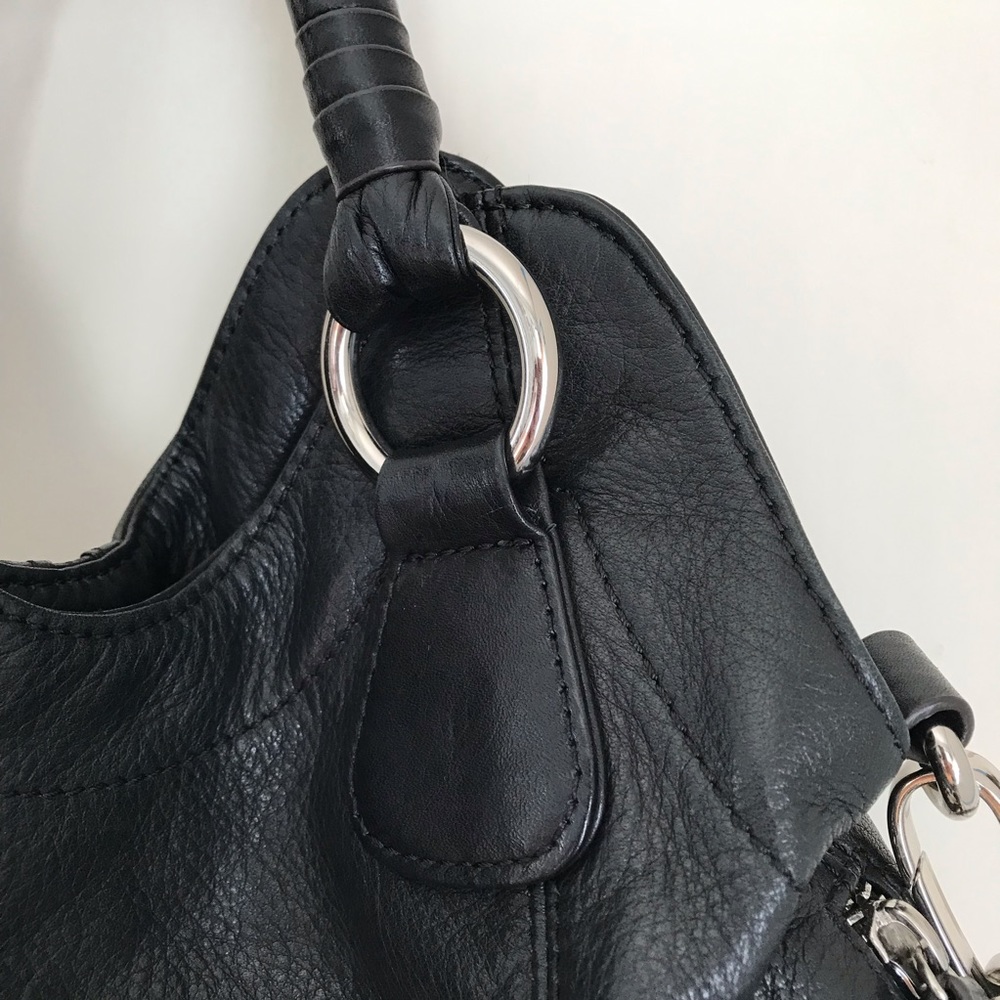 B MAKOWSKY Black Leather Handbag - Picture 11 of 16